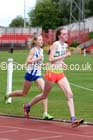 Womens under-17s 1500 metres, North Eastern Champs, Gateshead Stadium. Photo: David T. Hewitson/Sports for All Pics